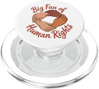 Grande fan delle mani dei diritti umani PopSockets PopGrip per MagSafe