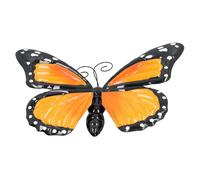 Grande farfalla in metallo 3D giardino/casa arte da parete 8 cm x 24 cm x 36 cm