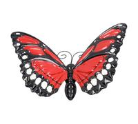 Grande farfalla in metallo 3D giardino/casa arte da parete 8 cm x 24 cm x 36 cm