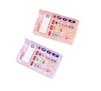 Grande fermaglio per capelli simulazione calcolatrice design acrilico costruzione copricapo per la maggior parte dei tipi di capelli donne ragazze accessorio donna vacanza forcina per capelli