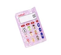 Grande fermaglio per capelli simulazione calcolatrice design acrilico costruzione copricapo per la maggior parte dei tipi di capelli donne ragazze accessorio donna vacanza forcina per capelli