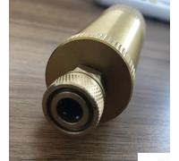 Grande filtro in metallo compatibile con pompe ad aria con connettori femmina e a testa dritta, rimuove le impurità per migliorare il flusso d'aria (testa femmina 2)