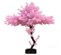 Grande Fiore di ciliegio Finto con Petali Colorati, Facile da Pulire, Aspetto Sempre Fresco, Perfetta aggiunta all'arredamento della casa, Nessuna Manutenzione Richiesta(2.5mx2.5m)