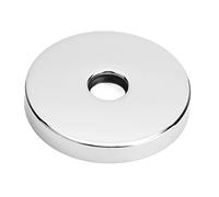 Grande flangia per braccio doccia copertura lunga piatto diametro durevole cerchio decorativo resistente braccio doccia rosetta per la casa(zincato) braccio doccia flange copertura plate Głowice