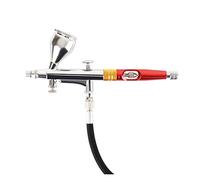 Grande flusso d'aria Dual Action Airbrush Pan Spray Gun Pistola for modello Art Model Body Paint Artista Makeup Nail Tattoo Tools,Offre risultati professionali(Hose)
