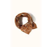Grande foulard stampato, LATIKA Marrone TU Leopardato