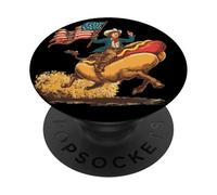 Grande gara di hotdog per gli amanti degli hotdog e dei weenies PopSockets PopGrip Adesivo