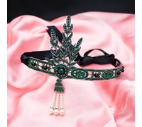 Grande Gatsby 1920s Fascia, Maschietta Copricapo, Vestirsi Vestito da Festa