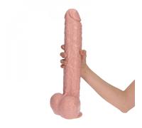 Grande Gigante Dildo Finto pisello con ventosa morbido enorme MADE IN ITALY