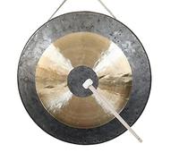 Grande Gong Bronzo - Tan Tan Gong colpito a mano per orchestra yoga terapia con rocchetti in legno e cotone