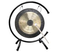 Grande Gong cinese con attaccante in legno e cotone, produce un suono eccezionale per orchestra sinfonica, ideale per esibizioni e pratica, diametro 30 cm