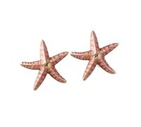 Grande grande orecchini a stelle di stelle per donne smalto un unico oversize Sea Star Personalized Ladies's Accessori Dichiarazione per stallone Orecchini di San Valentino per San Valentino