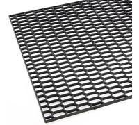 Grande griglia da competizione, per manutenzione, 40 x 120 cm, colore nero, plastica ABS a nido d'ape