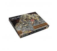 Battle Systems Fantasy Dungeon Terrain Great Hall of Khaarastad Terrain Scenario immersivo per D&D DND Maladum Pathfinder RPG Full Color Heavy Duty Cartoncino stampato su entrambi i lati