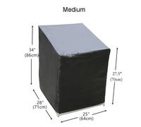 Grande Impermeabile Sedia Cover Alto Schienale Esterno Giardini Patio Mobili UK