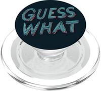 Grande Indovina quale emblema per un look cool e causale PopSockets PopGrip per MagSafe
