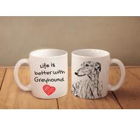 Grande Inglese Levriero - Ceramica Tazza