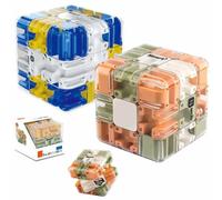 Grande Labirinto 3d A Cubo,Rompicapo Interattivo,Puzzle A Sfera,Cubo Giocattolo 3x3,Migliora Il Riconoscimento Spaziale E Coltiva Il Pensiero Logico,Per Bambini,Adolescenti E Adulti(C)