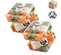 Grande labirinto 3D, cubo e sfera magici, coinvolgente rompicapo per alleviare lo stress e sviluppare la logica, gioco di concentrazione, regalo (2 PCS-A)