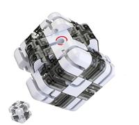 Grande Labirinto 3D, Puzzle A Cubo, Puzzle A Sfera Con Labirinto Magico, Giocattolo Rompicapo Coinvolgente per La Consapevolezza Spaziale, Puzzles Ad Alta Difficoltà per Alleviare Lo Stress(Gray)