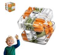 Grande labirinto 3D puzzle cubo 3D, puzzle 3D maze cubo, 2 in 1, giocattolo di logica e concentrazione per bambini e adulti, giocattolo educativo regalo