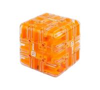 Grande Labirinto 3D, Puzzle, Cubo, Giocattolo Stimolante per il Cervello, Allenamento Della Coscienza Spaziale per Alleviare Lo Stress E Sviluppare La Logica, Gioco Educativo(Arancione)