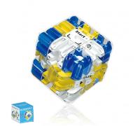 Grande labirinto 3D puzzle maze cube 3D labirinto sfera complesso puzzle con sfere rotanti, grande puzzle 3D cubo magico giocattolo interattivo, per allenamento del cervello cubo (A)