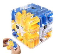 Grande Labirinto 3D Puzzle Maze Cube Cubo, Labyrinth Cube Puzzle, Labirinto Labirinti Gioco Cubi con Palline, Giocattolo Interattivo 3D Educativo per Adolescenti e Adulti, Allenamento del Cervello