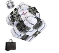 Grande labirinto 3D Puzzle Maze Cube - Giocattolo rompicapo coinvolgente, affina la coordinazione occhio-mano e la concentrazione, puzzle per l'allenamento mentale della percezione spaziale (B#)