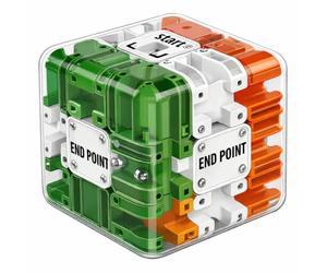 Grande Labirinto Cubo - Gioco Palla Rotolante Brain Teaser Educativo | Giocattolo Spaziale per Bambini Adulti Adolescenti, Relief Stress Concentrazione Regalo Compleanno Natale