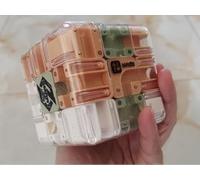 Grande labirinto puzzle 3D a forma di labirinto, cubo magico 3D con design a doppio uso cubo magico per migliorare il riconoscimento spaziale, il pensiero logico e la messa a fuoco (regalo sensoriale