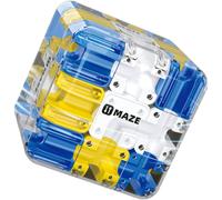 Grande labirinto puzzle 3D cubo labirinto 2,72 pollici ABS cubo labirinto puzzle giocattolo rotazione di 360 migliora il ragionamento logico coordi