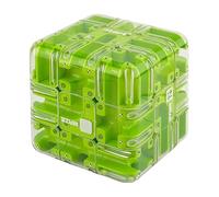 Grande labirinto, puzzle 3D, cubo labirinto - emozionante gioco di pensiero, puzzle di allenamento molto difficile, cubo magico e palla (verde)