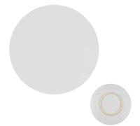 Grande Lazy Susan per Tavolo Da Pranzo, Piatto Girevole Rotondo In Legno Da 50/60/70/80/100cm, Vassoio Da Portata Rotante per Centrotavola Di Hotel E Ristoranti(White,45cm/18in)