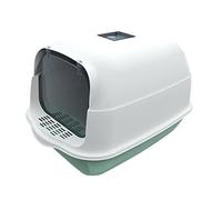 ＡＷＨＡＯ Grande Lettiera per Gatti Chiusa E Coperta, Facile da Pulire, per Gattini, Fondo Verde