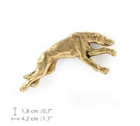 Grande Levriero Inglese Corpo, Spilla Tipo Cane, Edizione Limitata, DE