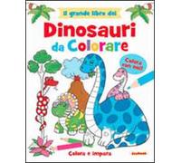 Grande libro dei dinosauri da colorare
