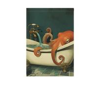 Grande mare animale Vintage Vasca da bagno bandiere di pace per esterni banner per la decorazione del portico 28x40 doppia faccia