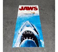 Grande Mascelle Film Poster Stile Asciugamano Amity Isola Quints Pesca Shark