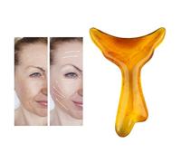 Grande massaggiatore di guasti, strumento di massaggio per il viso | Raschietto di massaggi anti -cellulite | Massager muscolare a forma di coda di pesce | Resina Ergonomica Fia Massaggi Strumento per