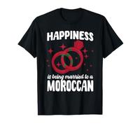 Grande Matrimonio Marocchino dicendo Marocco Moglie Marito Maglietta