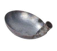 Grande Mestolo in Ferro Ispessito per Versare Acqua Controllo Manuale | Struttura Integrale, Design Robusto, per Giardino e Aree Rurali, Uso Pratico Piante in Vaso e Frutta