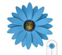 Grande metallo Flower Wall Decoration - Iron Daisy Flower Decoration Craft Da Sospensione in Ferro | Decorazione Murale d'arte dei Fiori in Metallo