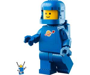 Grande minifigure di astronauta blu