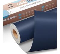 Grande Nastro di Riparazione in Pelle, 40 x 200 cm Toppe autoadesive in pelle, Kit Riparazione Pelle Patch Pelle Adesiva per Seggiolino Auto, Divano, Sedia, Reclinabile, Stivale, Borse Blu marino