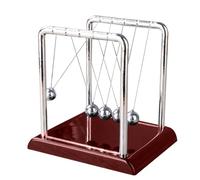 Grande Newton Swing Ball - Bilancia Balls, Gadget per la scienza della fisica, modello di scrivania cinetica, alleviatore dello stress educativo | Newtons Cradle Desktop giocattolo per luoghi