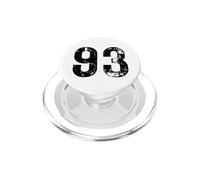 Grande numero 93 per 93° compleanno novantatré anni 1993 PopSockets PopGrip per MagSafe