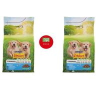 Grande OffertaPurina friskies cane junior con pollo e verdure e con latte 3 kg