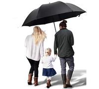 Grande ombrello grande da 152 cm, apertura automatica, extra large, resistente e antivento, impermeabile, per sole, pioggia, ombrelli pieghevoli, con manico comodo, per uomini, donne, famiglia, viaggi