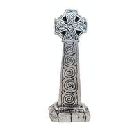 Grande ornamento in peltro massiccio con croce celtica Cardinham - fatto a...